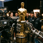 Robot accepting an oscar
